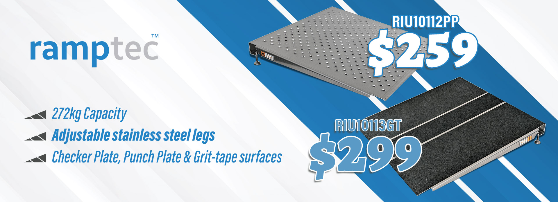 Aluminium Threshold Ramps