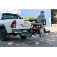 Mo-Tow Tilting Mobility Carrier Rack - Easy Loading And Unloading