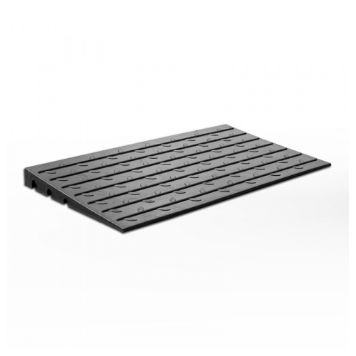 Barrier Group Black Rubber Threshold Pedestrian Wheelchair Ramp 110MM High - AR100