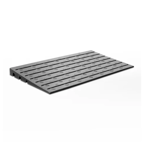 Barrier Group Black Rubber Threshold Pedestrian Wheelchair Ramp 110MM High - AR100