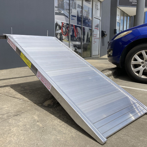 Aluminium Removalist Walk Ramp 2.4M x 770mm 1000KG Capacity