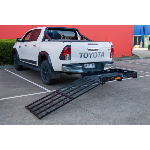 145cm X 76cm Mobility Scooter Wheelchair Carrier Atv Ramp Trailer