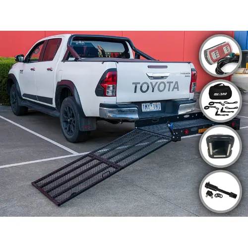 Mo-Tow 145cm X 76cm Mobility Scooter Wheelchair Carrier Atv Ramp Trailer
