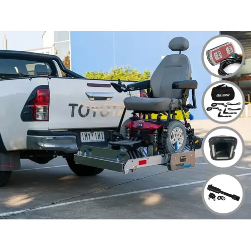 Mo-Tow Tilting Mobility Carrier Rack - Easy Loading And Unloading - With Options