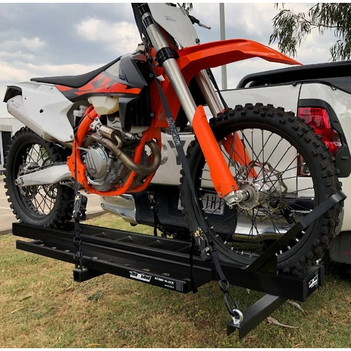 Mo-Tow 1.5M Motocross / Motorcycle Bike Carrier - 1500mm - BLACK EDITION- Suitable for up to 125cc 