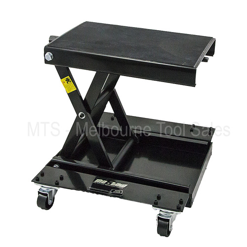 Motow - Motorcycle Scissor Lift Stand Jack Hoist With Dolly - 525Kg Capacity
