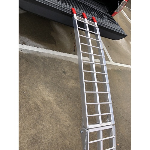 1 Pair Mo-Tow Aluminium Atv / Motorcycle Ramp 226Cm Capacity 340Kg Ramps