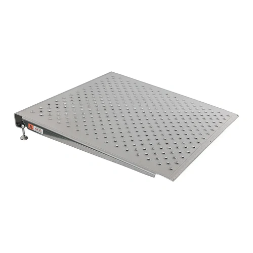 Ramptec Aluminium Adjustable Threshold Ramp 76Cm X 76Cm 272Kg Capacity