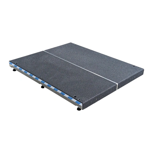 Aluminium Platform / Landing (1000mm x 1200mm) Adjustable from 77mm - 104mm