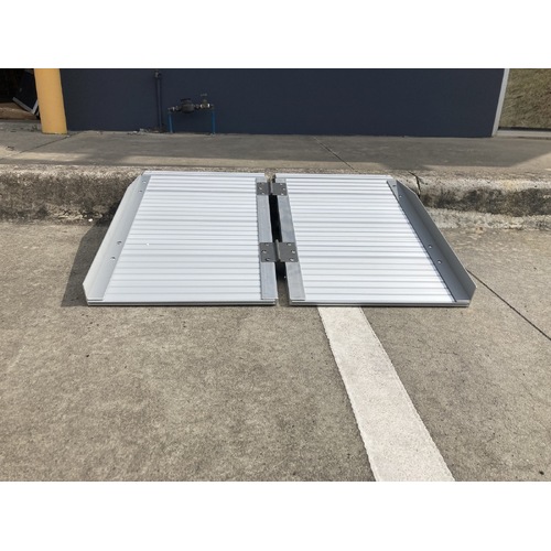 Ramptec 2 Foot Aluminium Wheelchair / Scooter Ramp Portable Folding For Mobility Aids