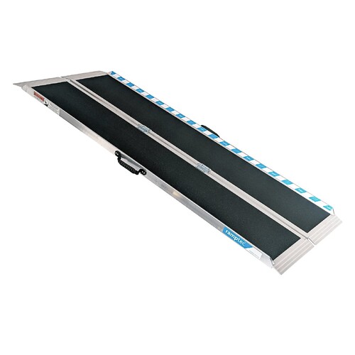 Ramptec 7 Foot Heavy Duty Aluminium Wheelchair / Scooter Ramp Portable with Grit Tape 