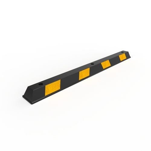 Barrier Group One Piece Rubber Wheel Stop - RWS1650