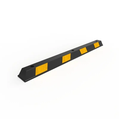 Barrier Group One Piece Rubber Wheel Stop - RWS1650