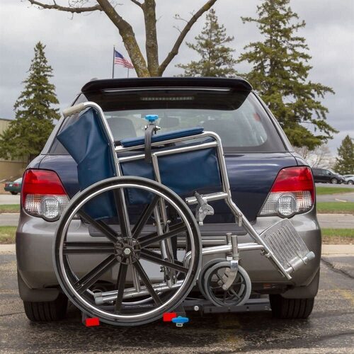 Wheelchair Carrier - Attaches To The Rear Tow Bar